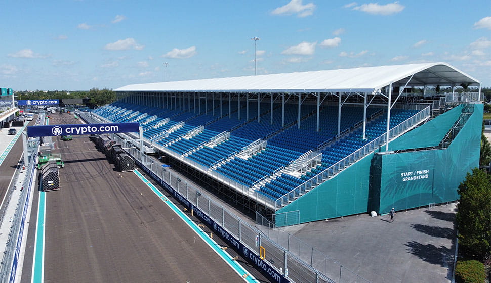 Durable Aluminium Grandstand