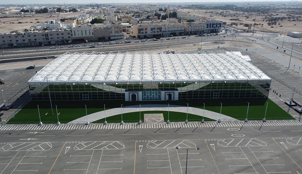 Pyramid Structure Exhibition Tent