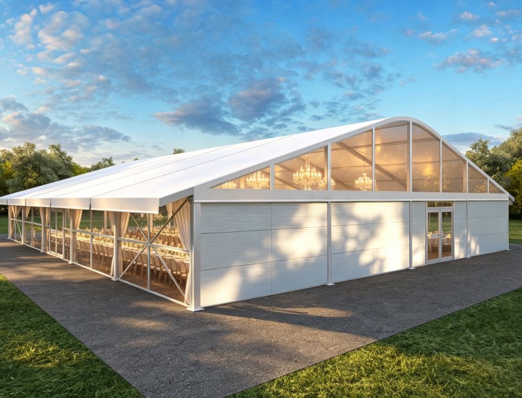 Curved Tent