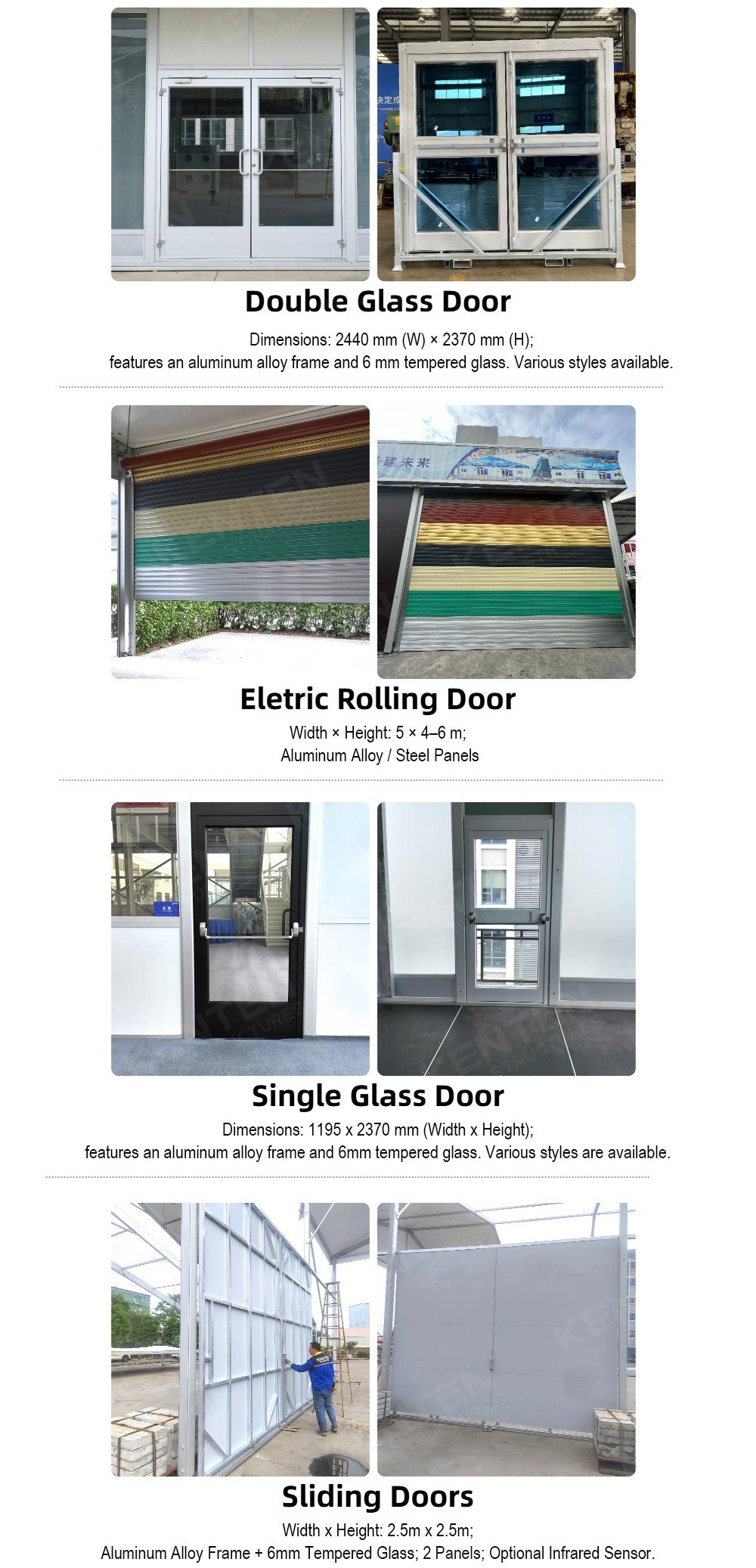tent door