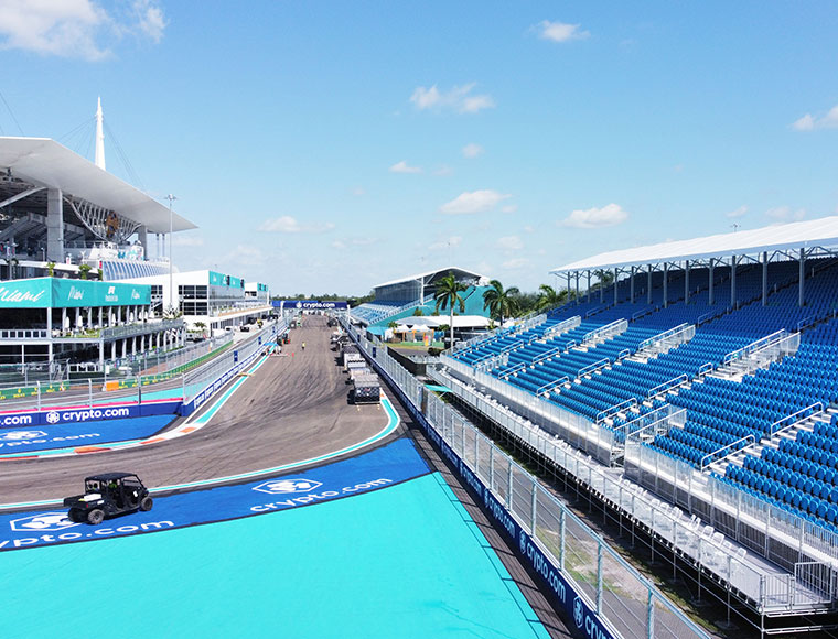 Aluminium Grandstand