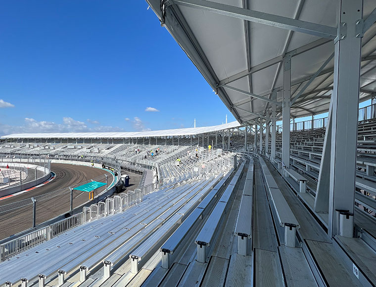 Aluminium Grandstand