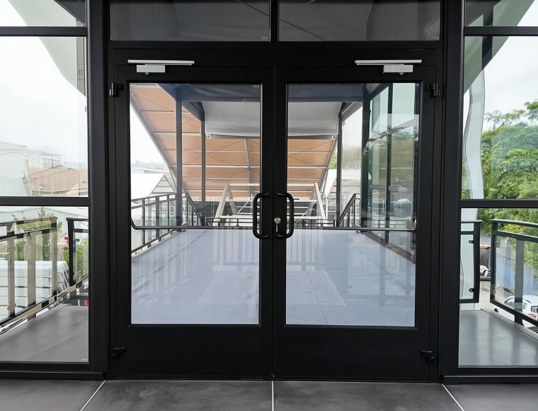 tent door