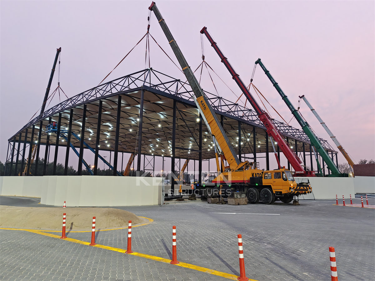 KENTEN Pyramid Structure Tent project in the Middle East