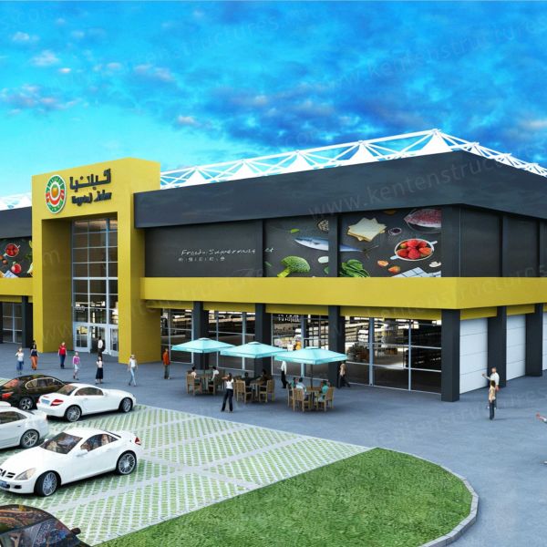 Engineering KENTEN Pyramid Structures for Large-Scale Wholesale Supermarkets