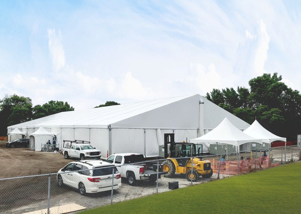 30x55m structure tent