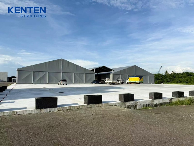 warehouse tent