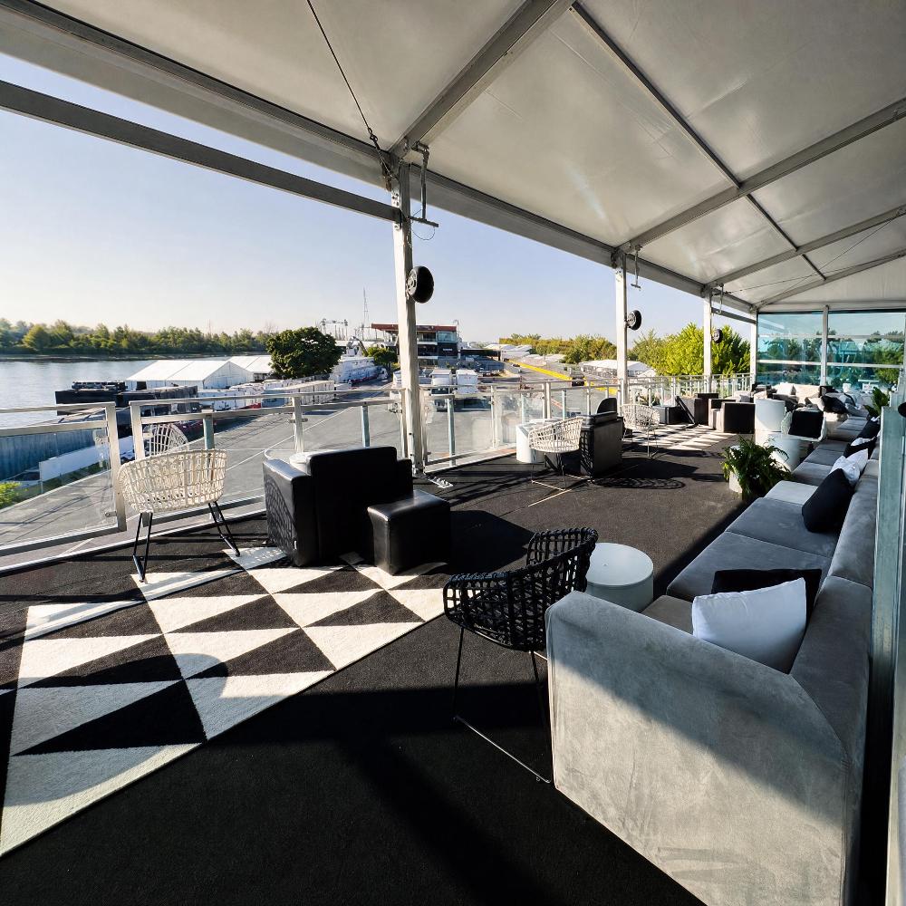 Interior Balcony Lounge