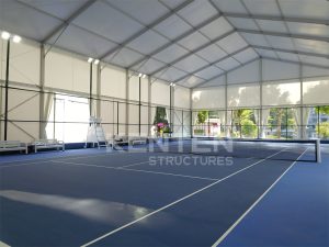 Building Indoor Tennis Court Buildings with Structure Tents